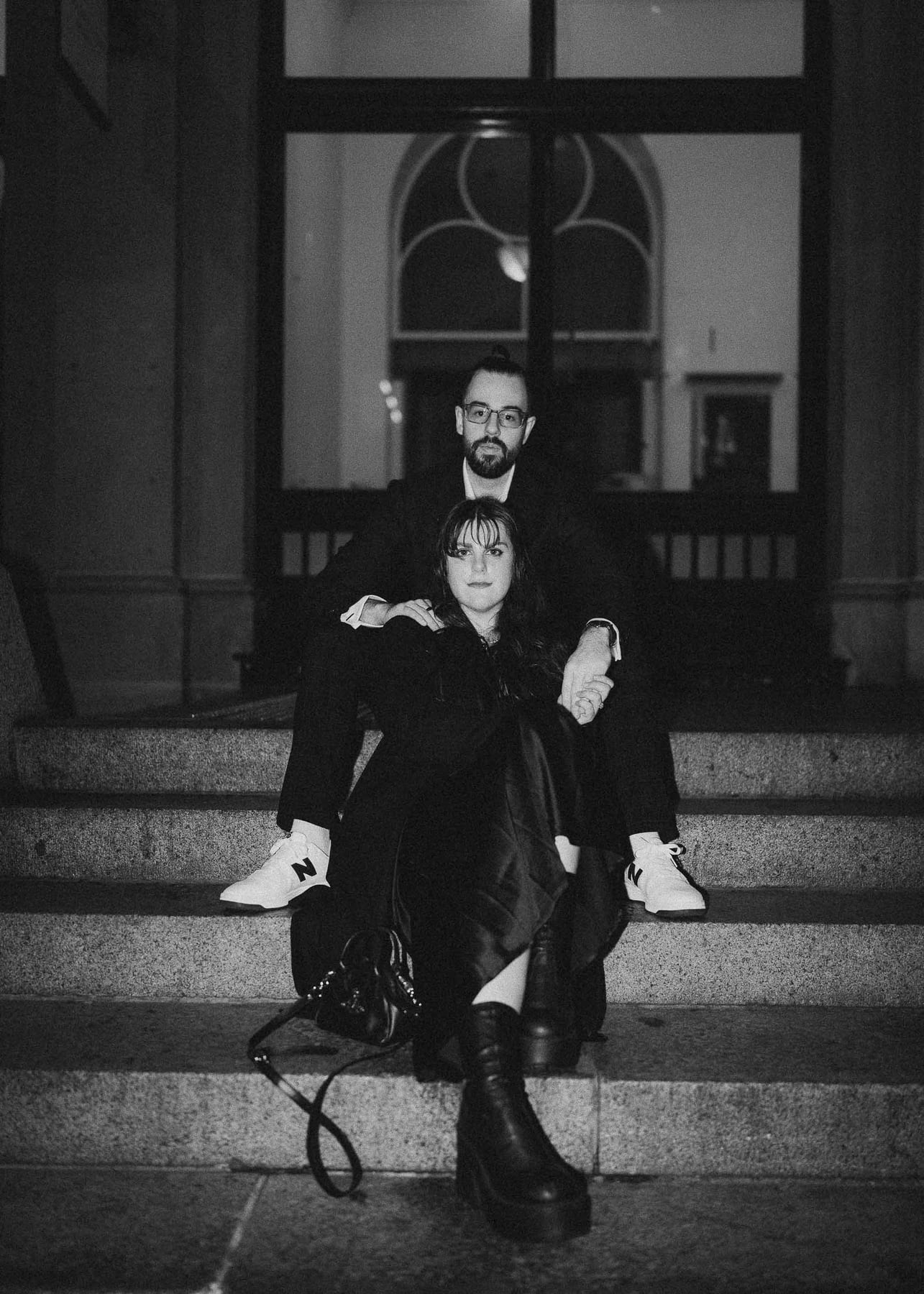 SAMANTHA AND JEREMY (Couple photoshoot at the Restaurant Hubert and Martin Place)