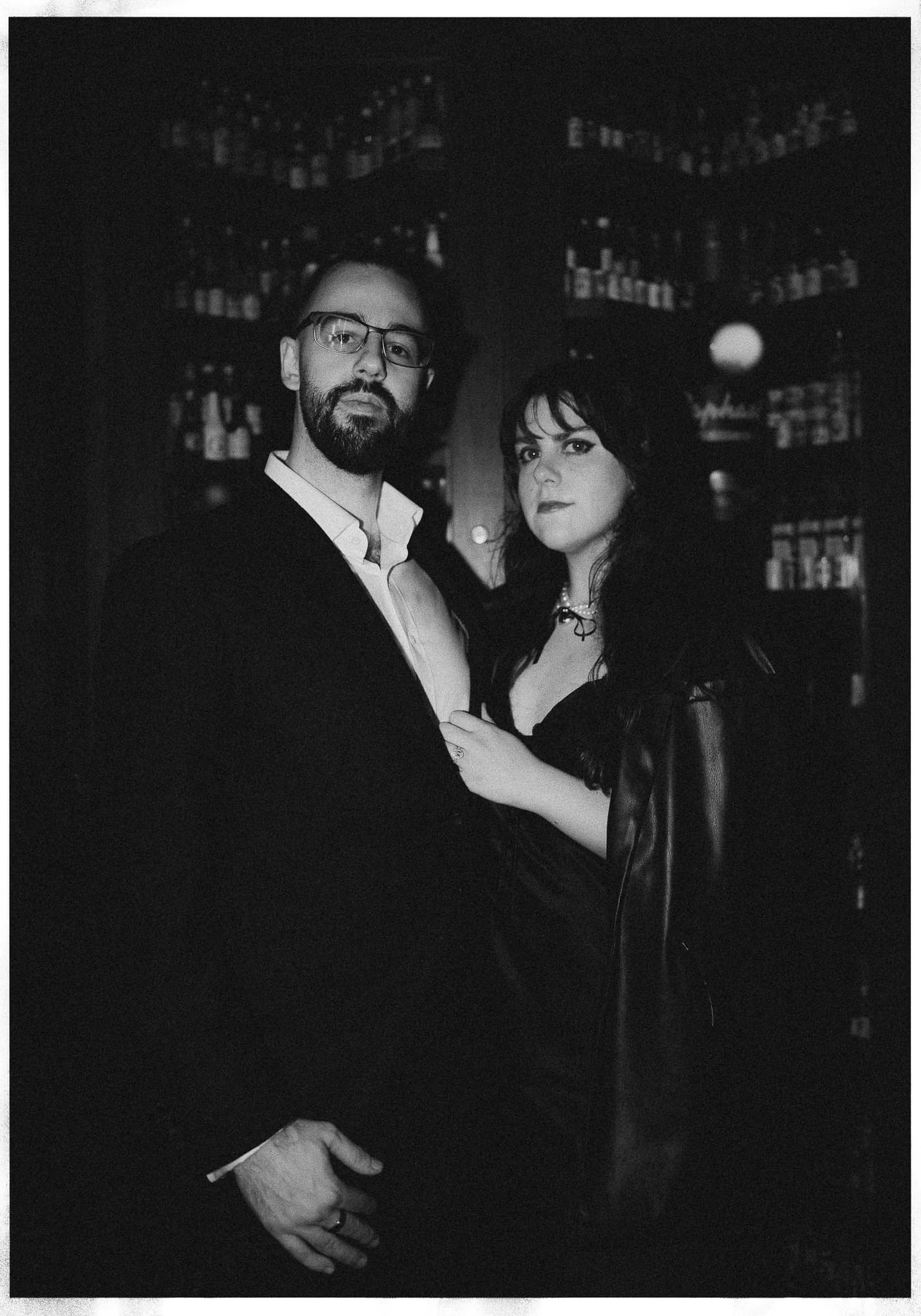 SAMANTHA AND JEREMY (Couple photoshoot at the Restaurant Hubert and Martin Place)