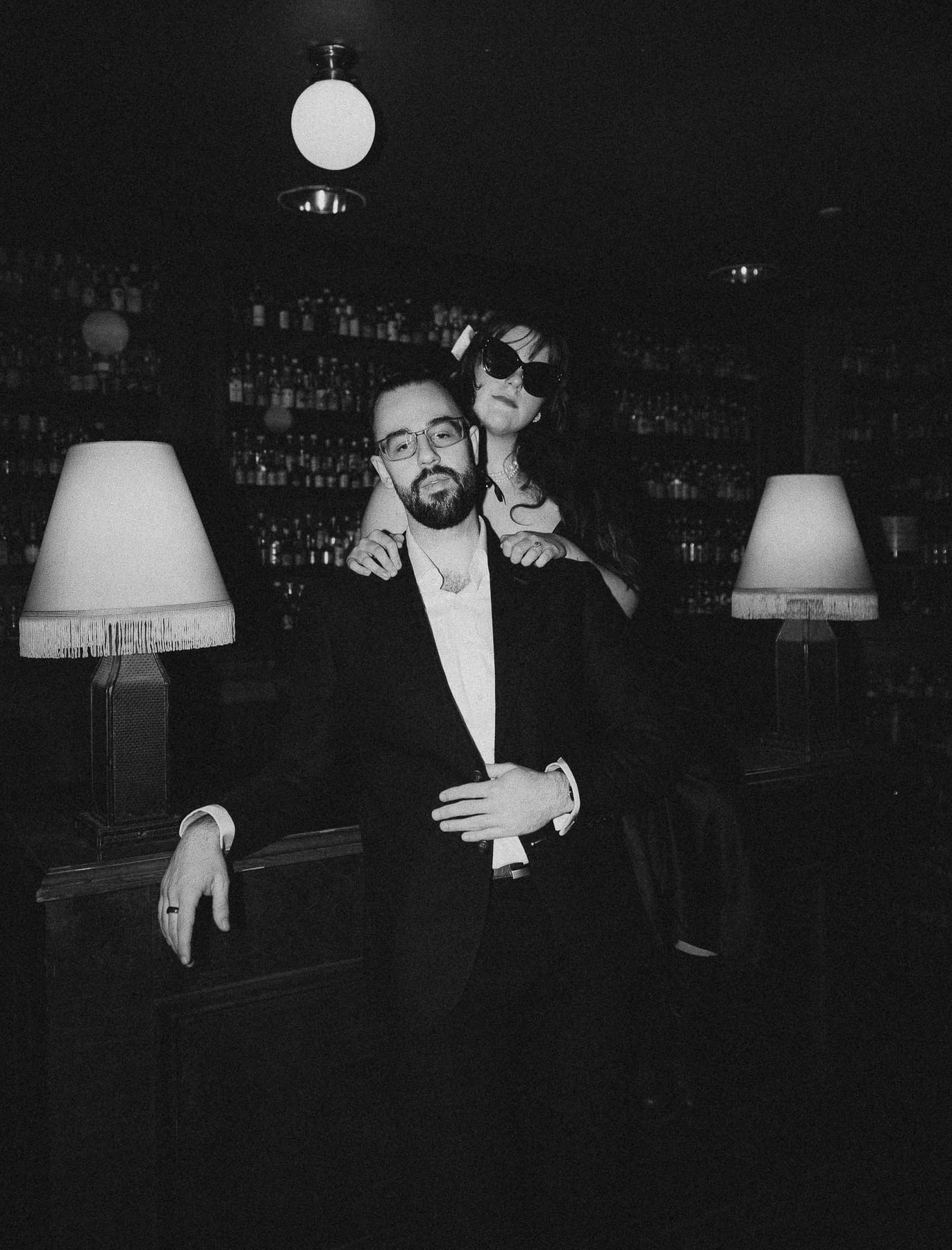 SAMANTHA AND JEREMY (Couple photoshoot at the Restaurant Hubert and Martin Place)