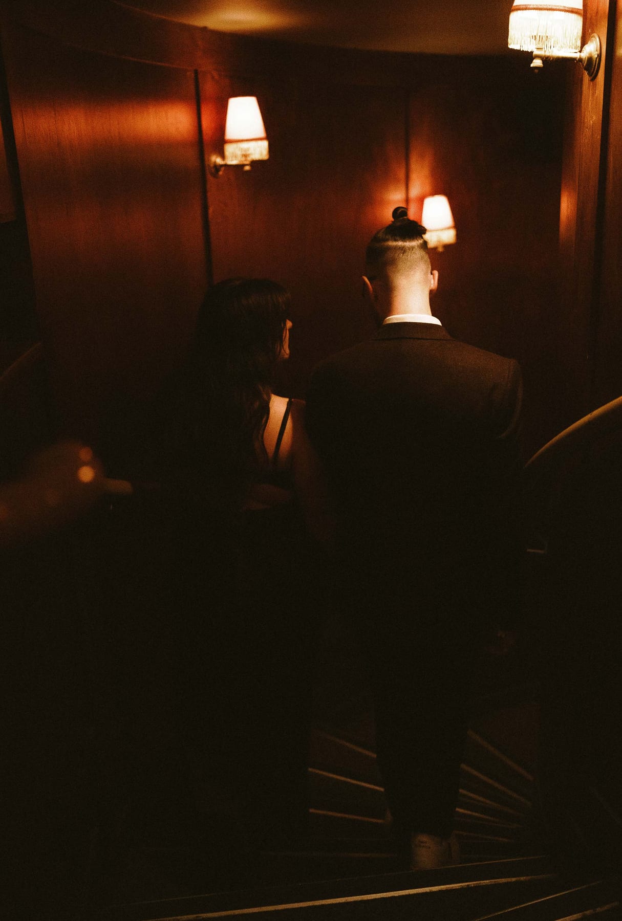 SAMANTHA AND JEREMY (Couple photoshoot at the Restaurant Hubert and Martin Place)