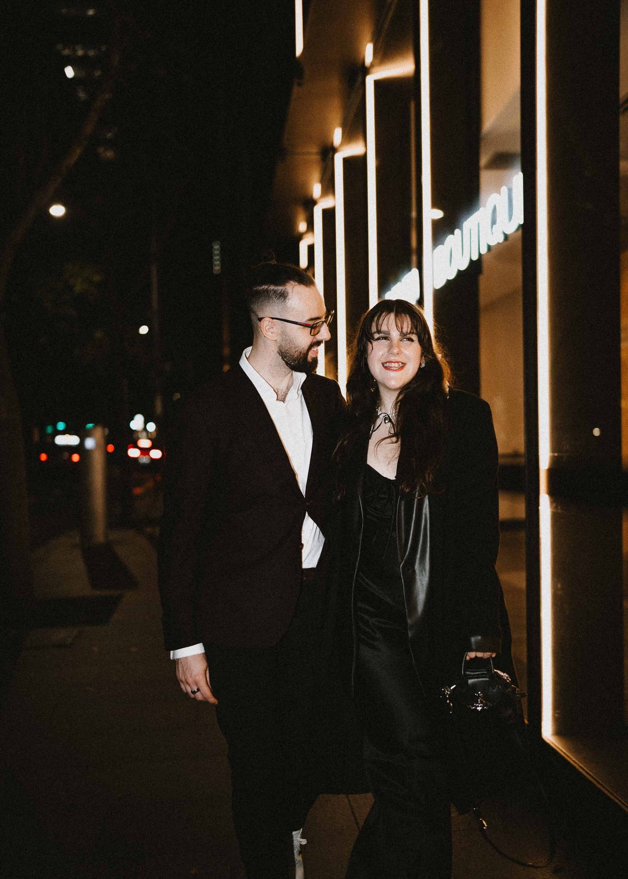 SAMANTHA AND JEREMY (Couple photoshoot at the Restaurant Hubert and Martin Place)