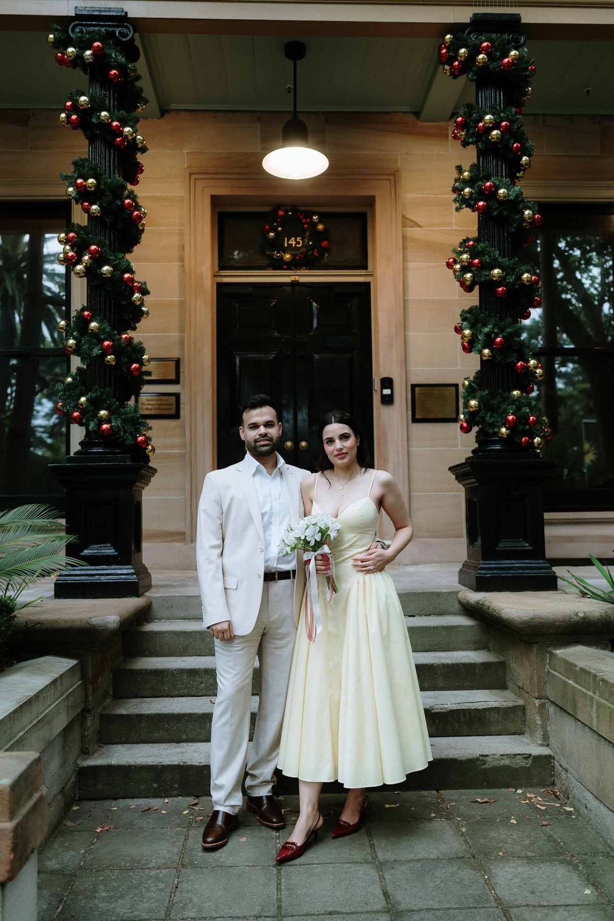 SUNREET AND PAVANAH (Pre-wedding photoshoot at the Martin Place, Royal Botanic Gardens and Conservatorium of Music Sydney)