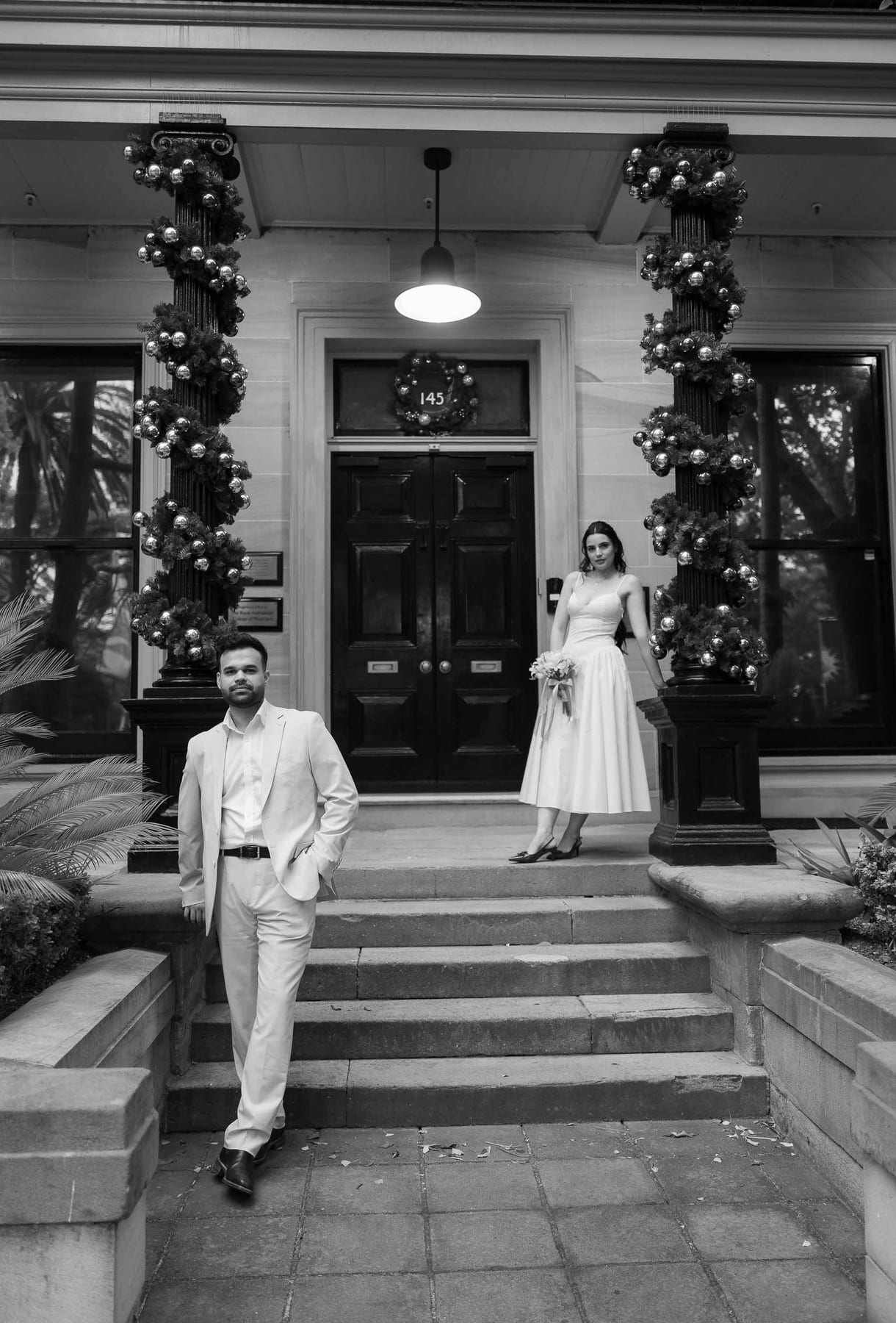 SUNREET AND PAVANAH (Pre-wedding photoshoot at the Martin Place, Royal Botanic Gardens and Conservatorium of Music Sydney)