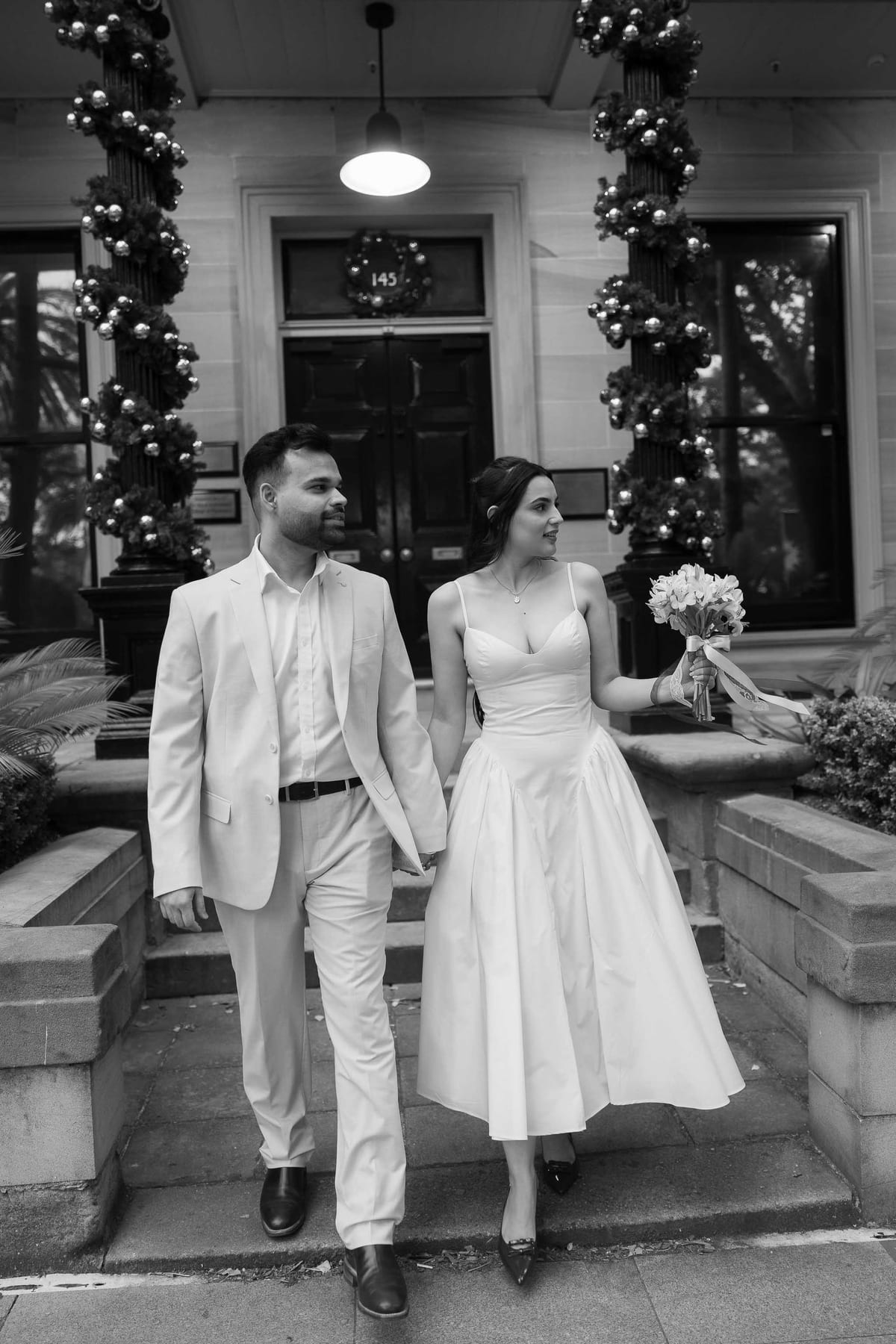 SUNREET AND PAVANAH (Pre-wedding photoshoot at the Martin Place, Royal Botanic Gardens and Conservatorium of Music Sydney)