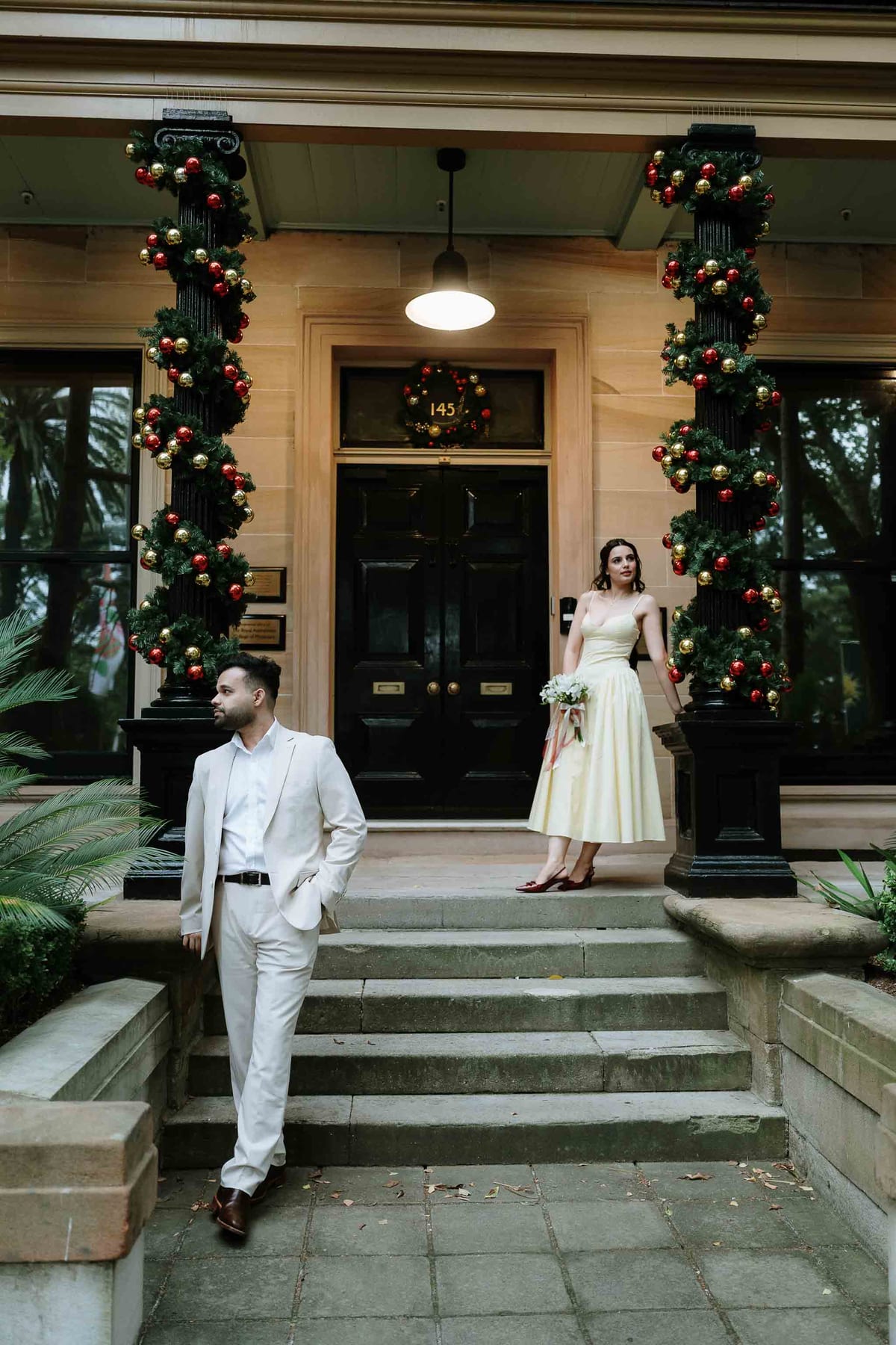SUNREET AND PAVANAH (Pre-wedding photoshoot at the Martin Place, Royal Botanic Gardens and Conservatorium of Music Sydney)