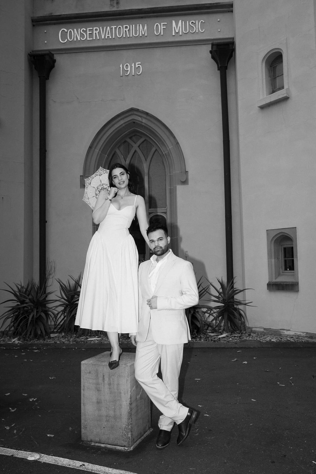 SUNREET AND PAVANAH (Pre-wedding photoshoot at the Martin Place, Royal Botanic Gardens and Conservatorium of Music Sydney)