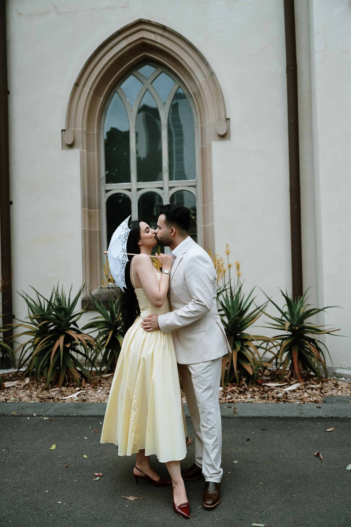 SUNREET AND PAVANAH (Pre-wedding photoshoot at the Martin Place, Royal Botanic Gardens and Conservatorium of Music Sydney)