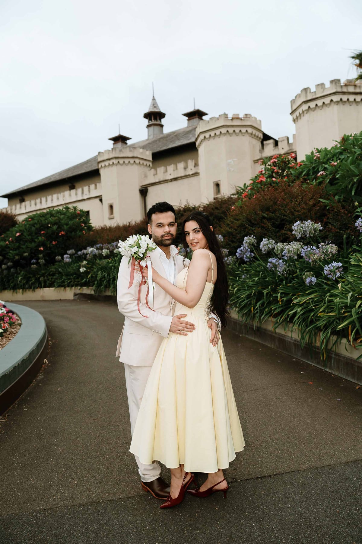 SUNREET AND PAVANAH (Pre-wedding photoshoot at the Martin Place, Royal Botanic Gardens and Conservatorium of Music Sydney)