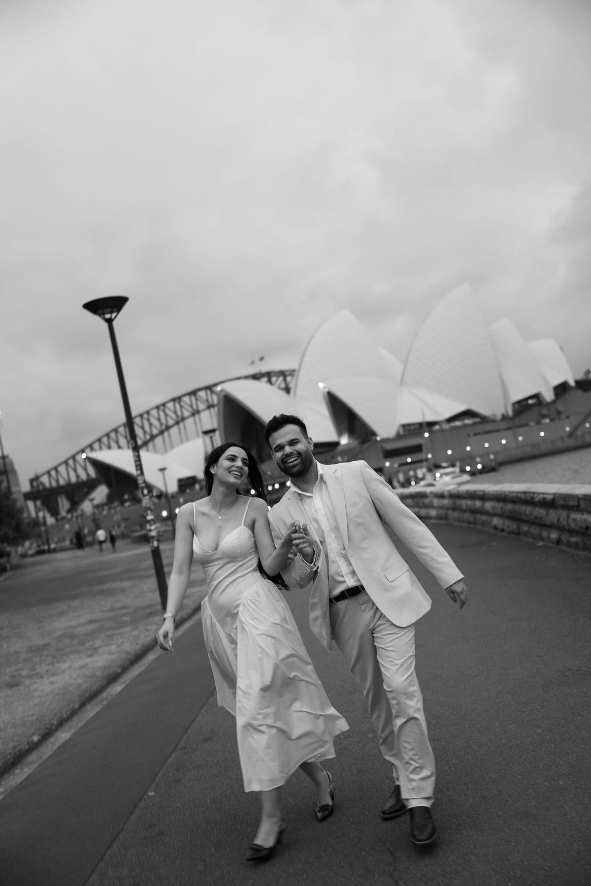 SUNREET AND PAVANAH (Pre-wedding photoshoot at the Martin Place, Royal Botanic Gardens and Conservatorium of Music Sydney)