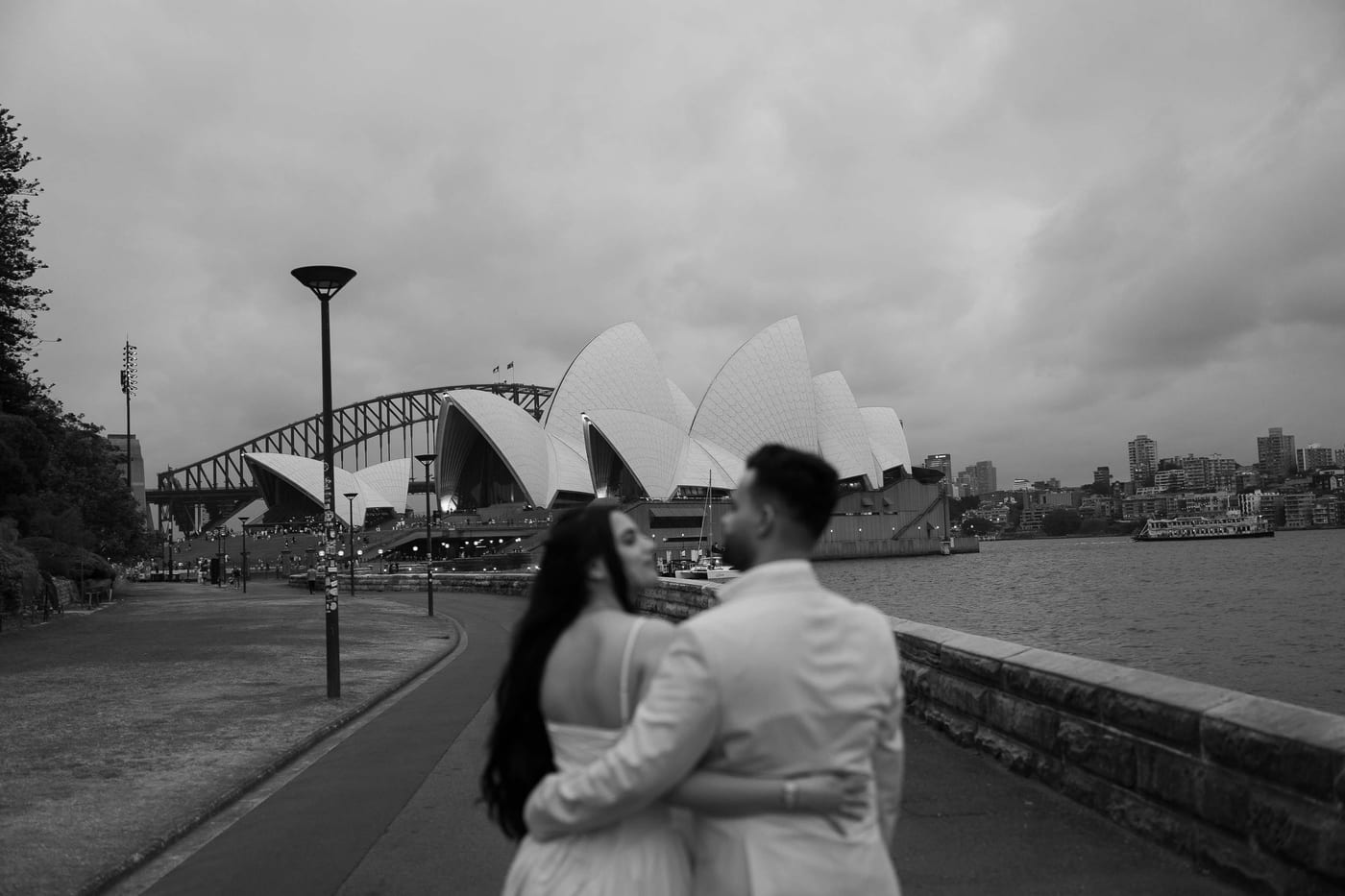 SUNREET AND PAVANAH (Pre-wedding photoshoot at the Martin Place, Royal Botanic Gardens and Conservatorium of Music Sydney)