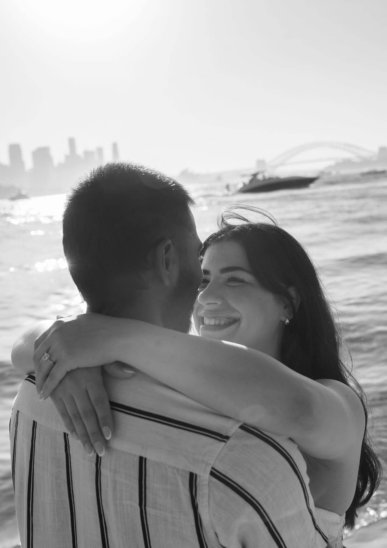 STEPHANIE AND SHANIL (Pre-wedding photoshoot at the Bradleys head, Mosman, North Sydney)