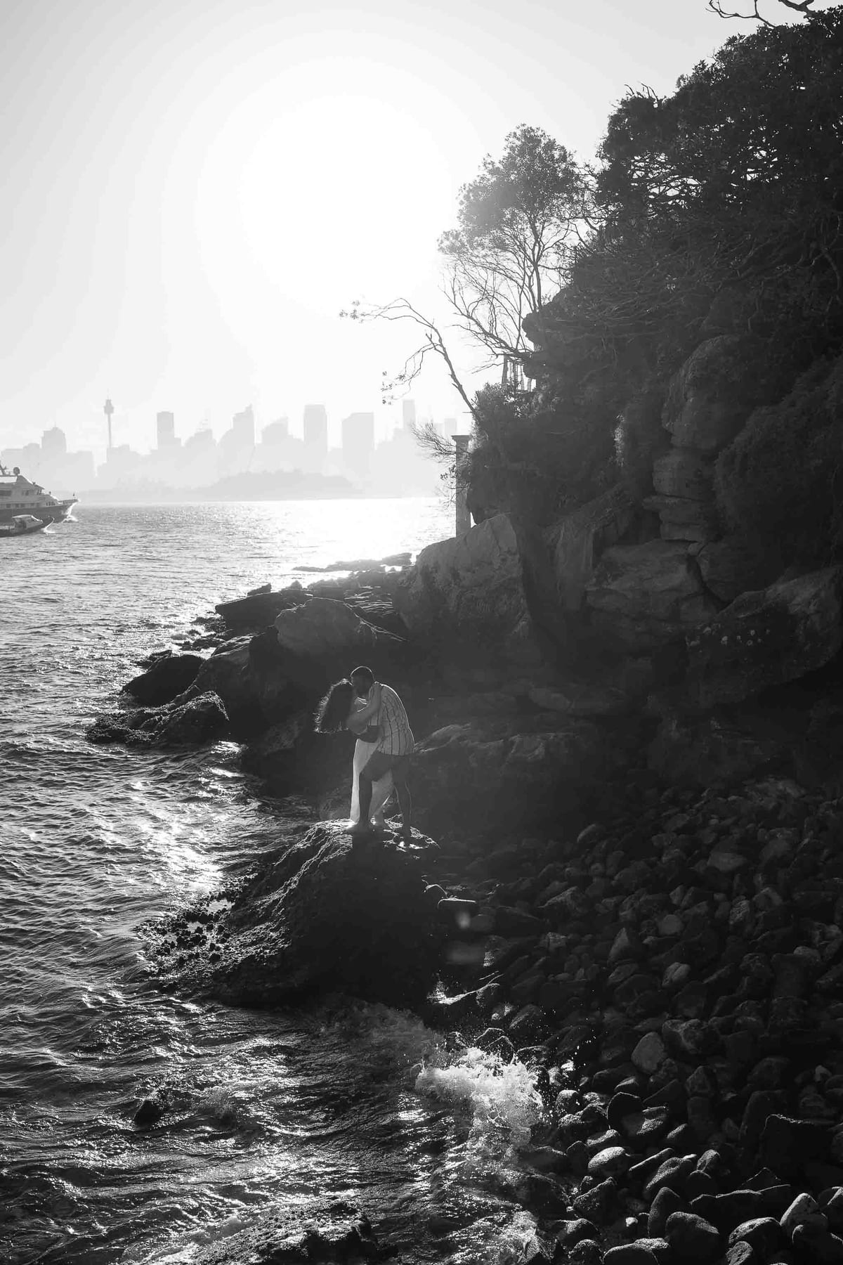 STEPHANIE AND SHANIL (Pre-wedding photoshoot at the Bradleys head, Mosman, North Sydney)