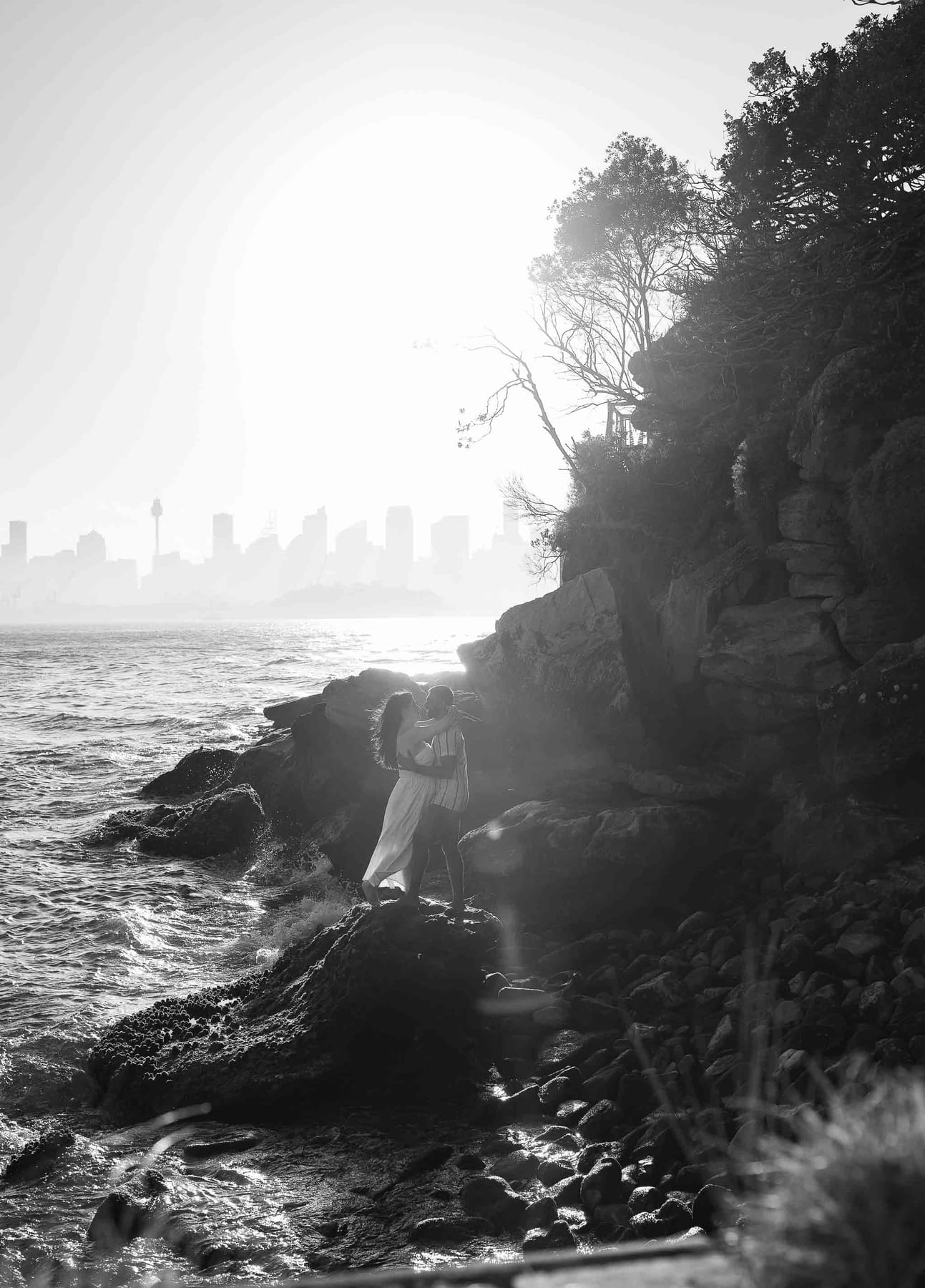 STEPHANIE AND SHANIL (Pre-wedding photoshoot at the Bradleys head, Mosman, North Sydney)