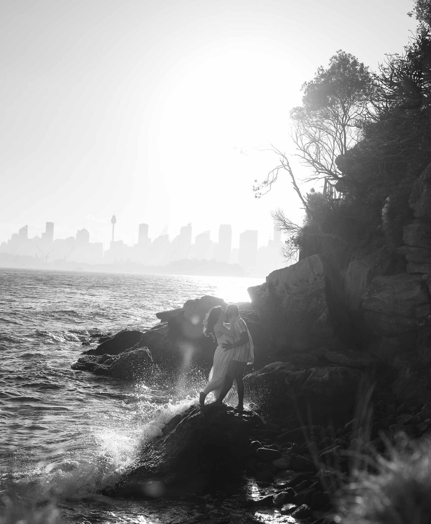 STEPHANIE AND SHANIL (Pre-wedding photoshoot at the Bradleys head, Mosman, North Sydney)