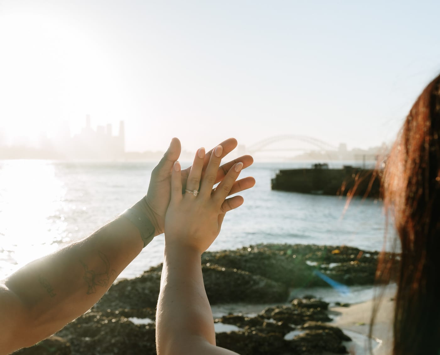 STEPHANIE AND SHANIL (Pre-wedding photoshoot at the Bradleys head, Mosman, North Sydney)