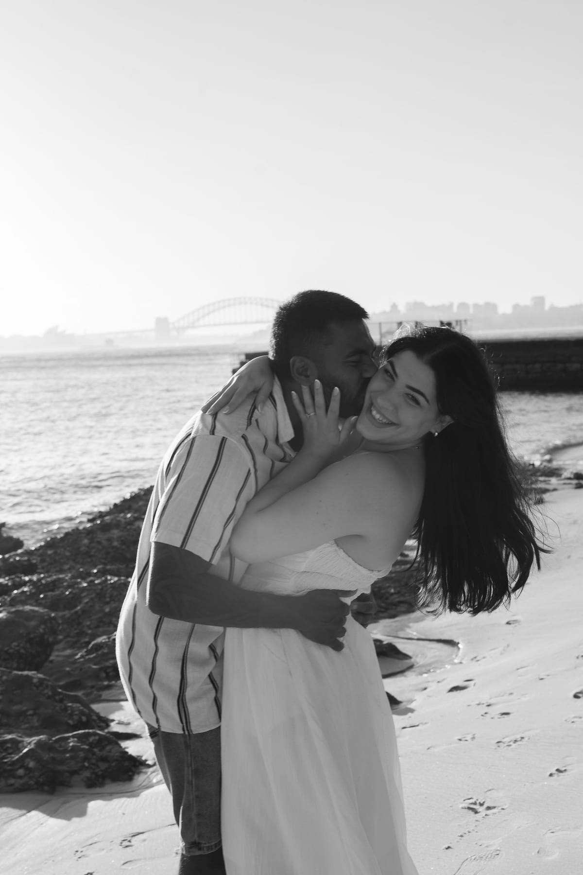 STEPHANIE AND SHANIL (Pre-wedding photoshoot at the Bradleys head, Mosman, North Sydney)