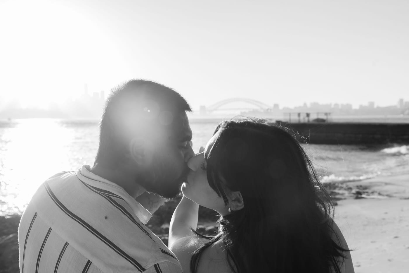 STEPHANIE AND SHANIL (Pre-wedding photoshoot at the Bradleys head, Mosman, North Sydney)