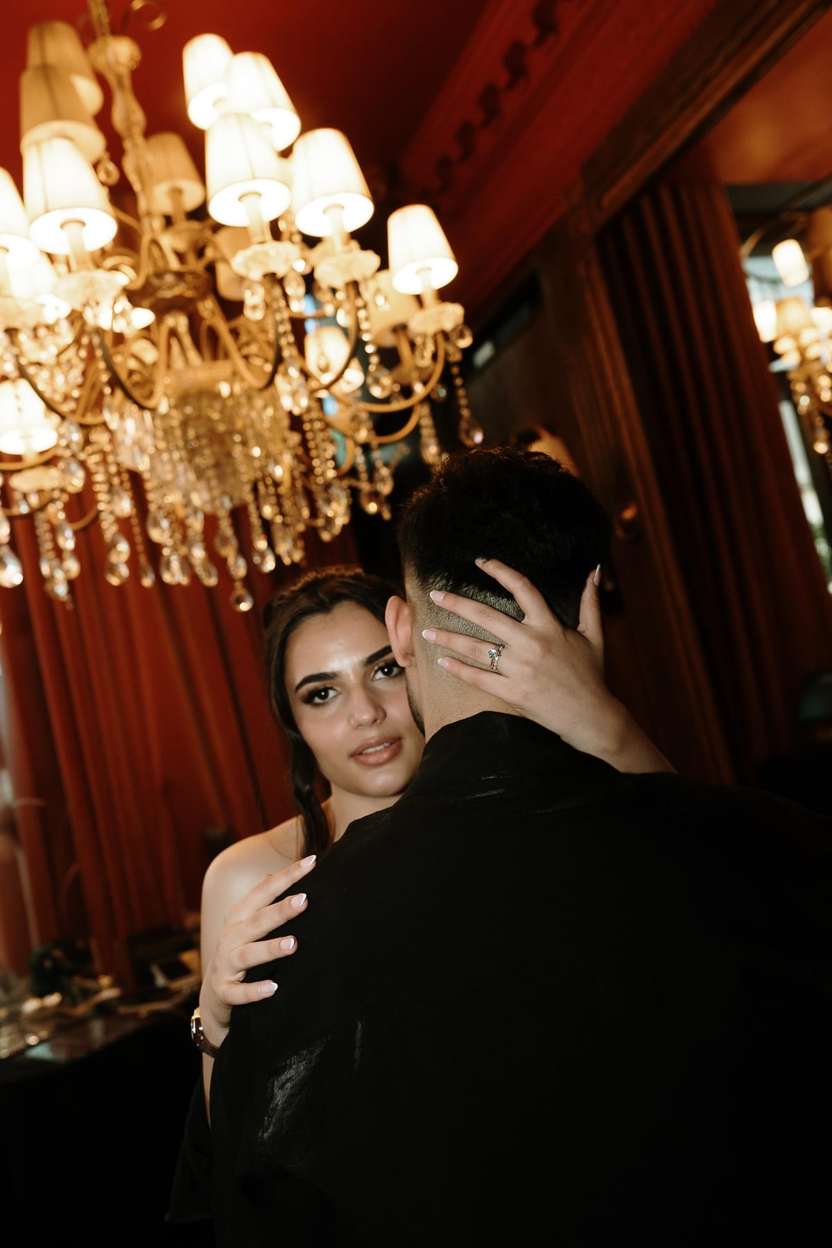 SUNREET AND PAVANAH (Hard flash editorial photoshoot at Cardea bar, Barangaroo)