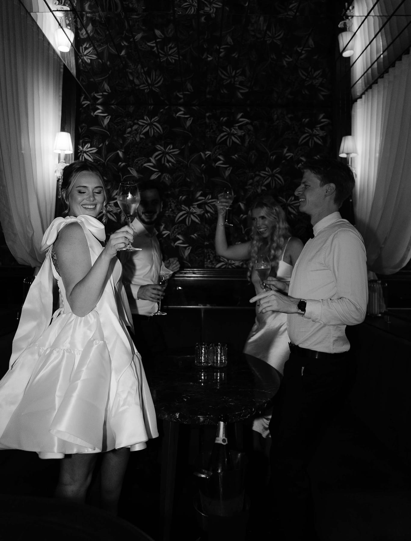 BLAKE AND TESS (Engagement photoshoot at Cardea bar, Barangaroo)