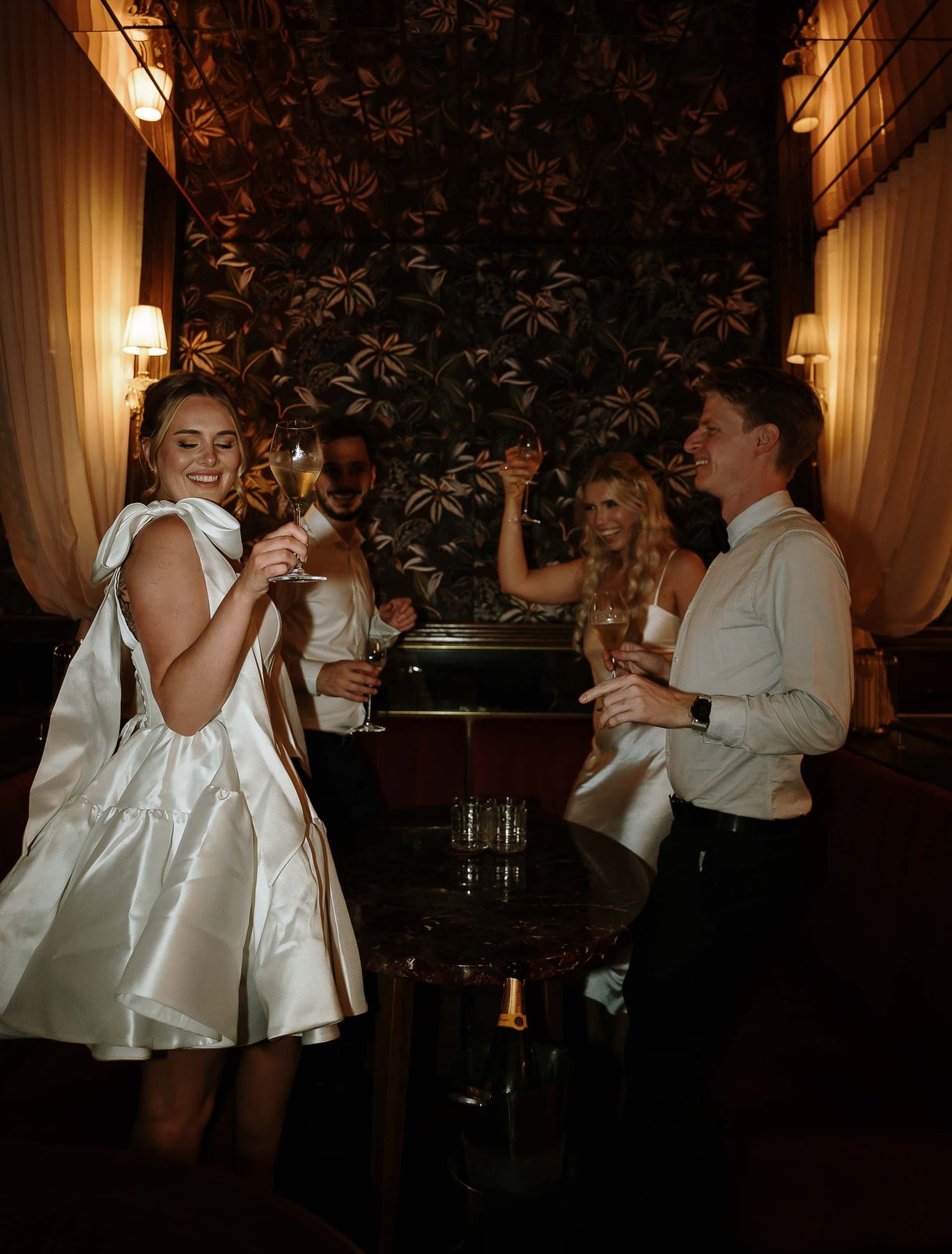 BLAKE AND TESS (Engagement photoshoot at Cardea bar, Barangaroo)