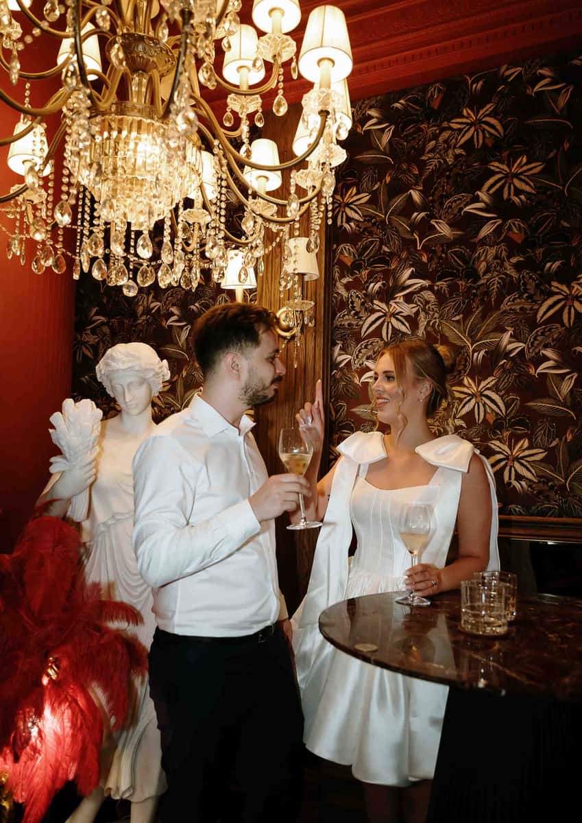 BLAKE AND TESS (Engagement photoshoot at Cardea bar, Barangaroo)