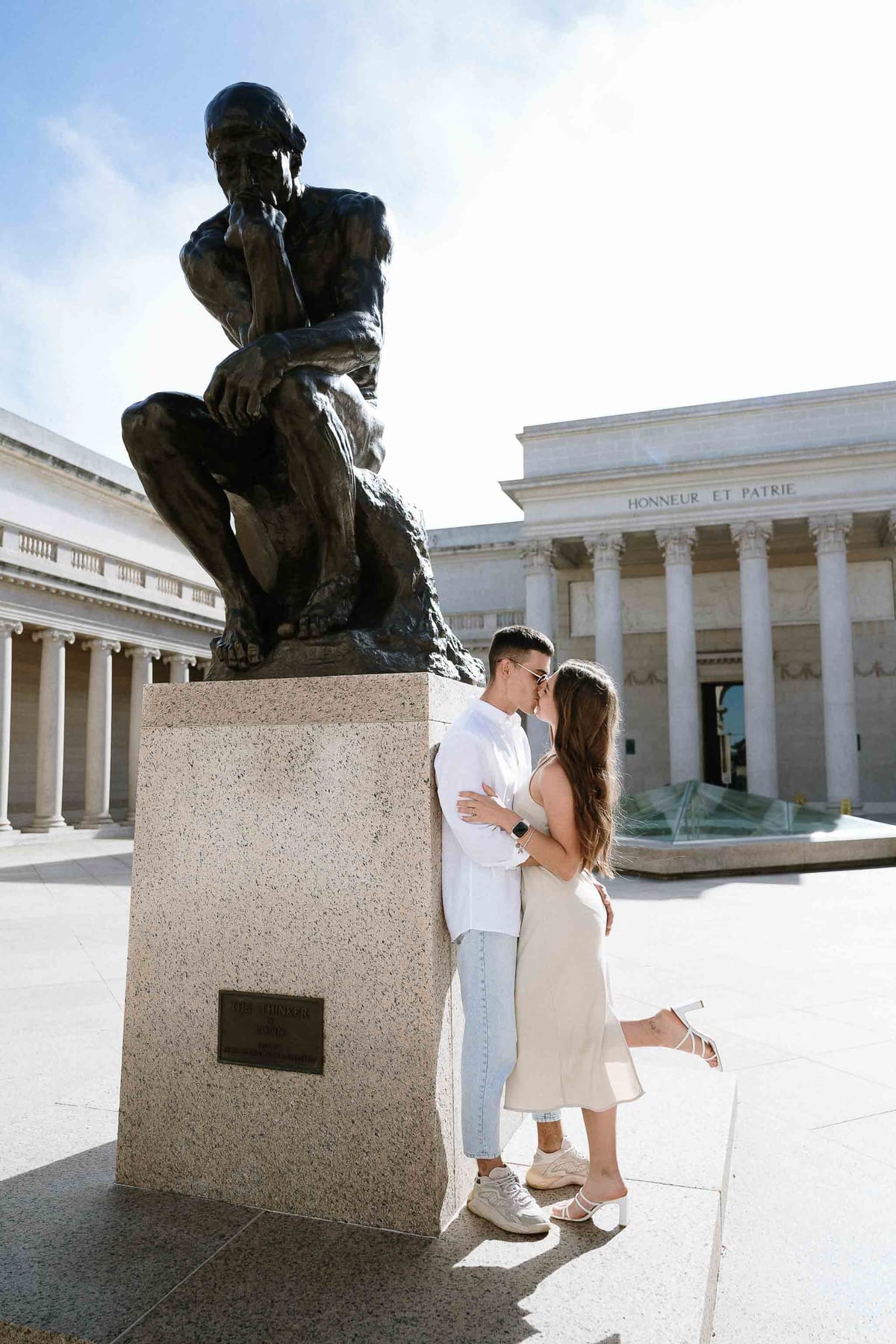 YANA AND DIMA (Couple photoshoot at the Legion of Honor, San Francisco)