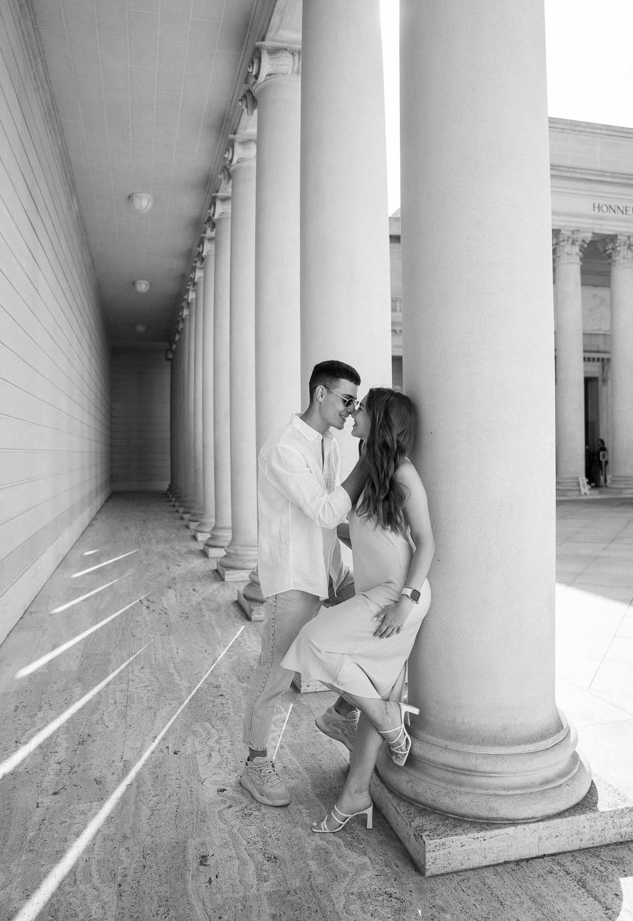 YANA AND DIMA (Couple photoshoot at the Legion of Honor, San Francisco)