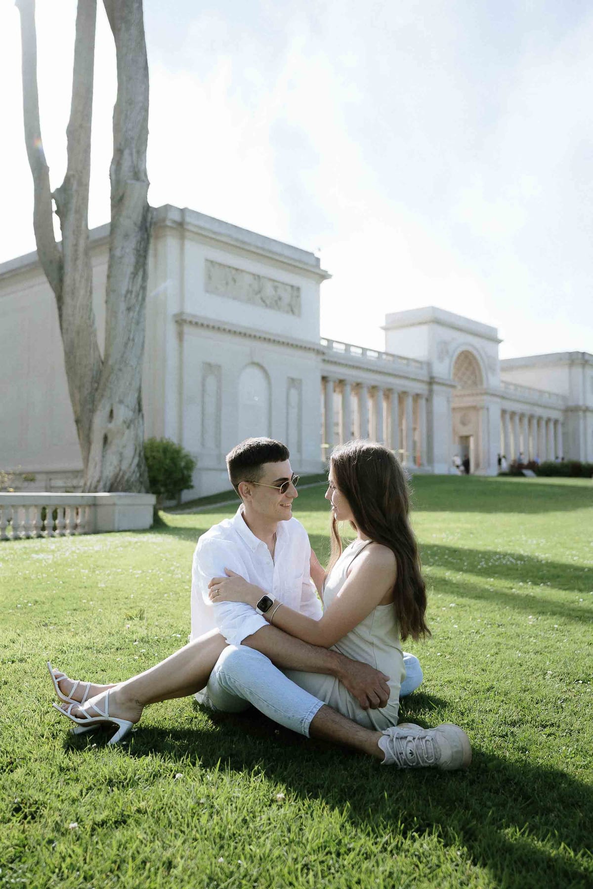 YANA AND DIMA (Couple photoshoot at the Legion of Honor, San Francisco)