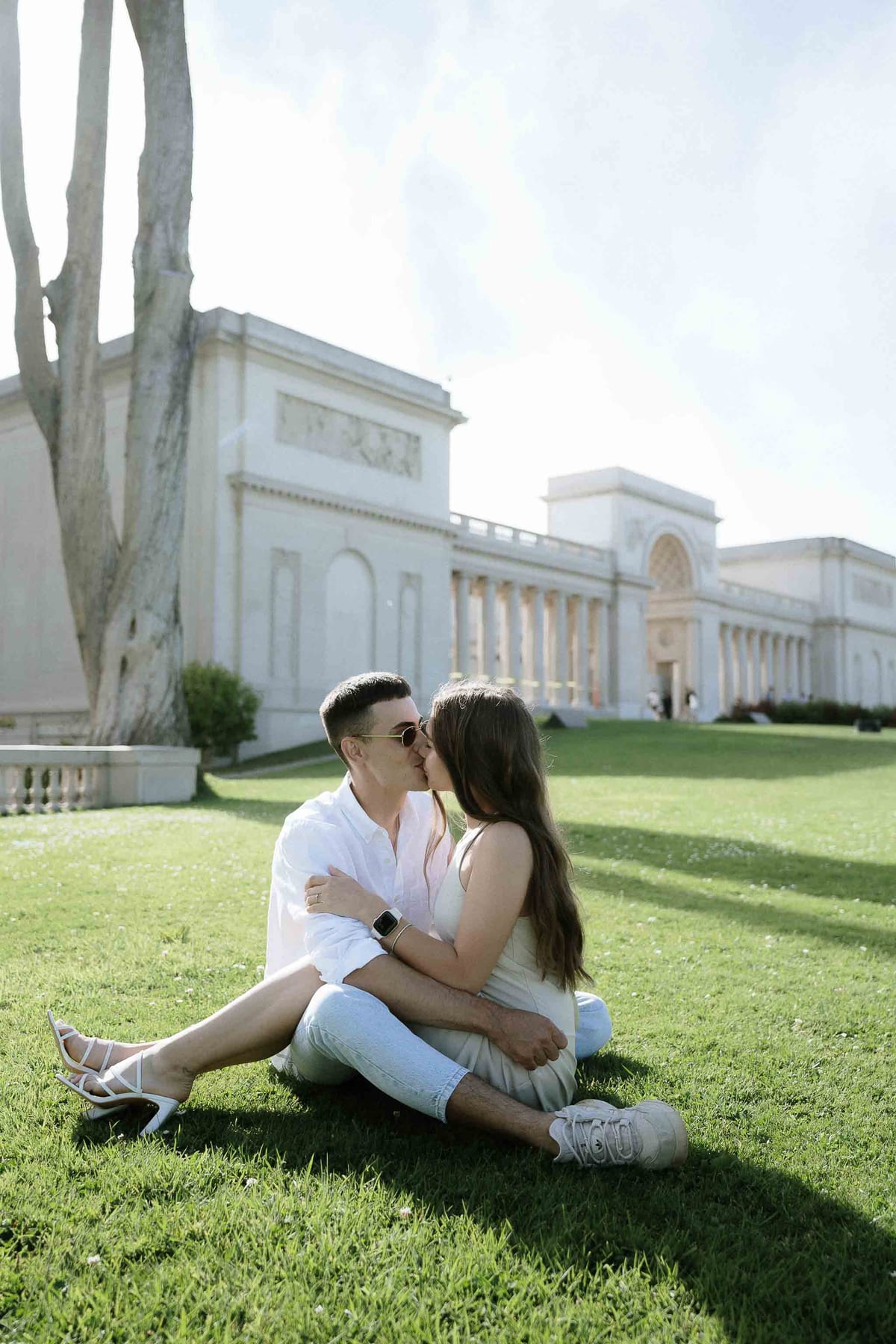 YANA AND DIMA (Couple photoshoot at the Legion of Honor, San Francisco)