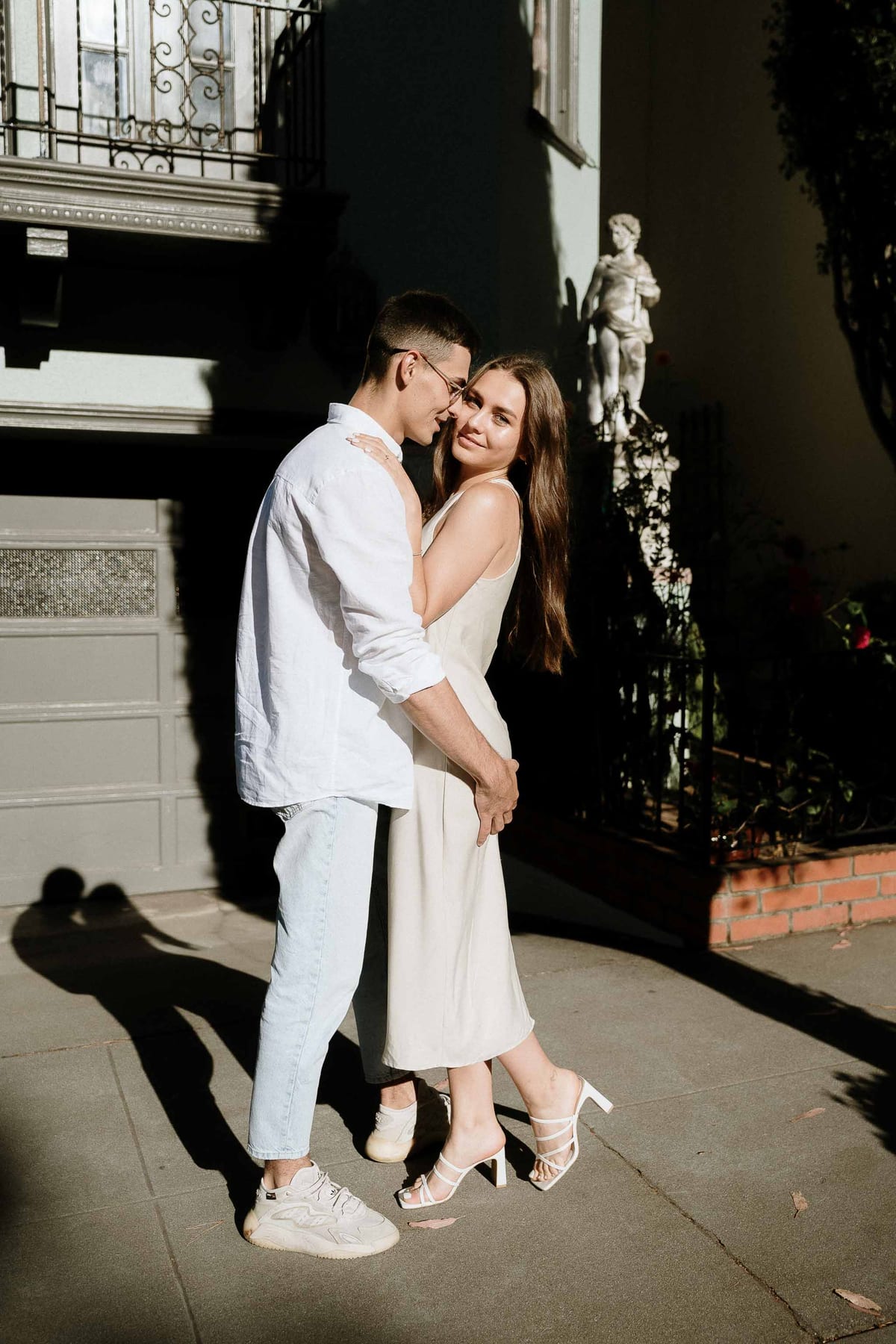 YANA AND DIMA (Couple photoshoot at the Legion of Honor, San Francisco)
