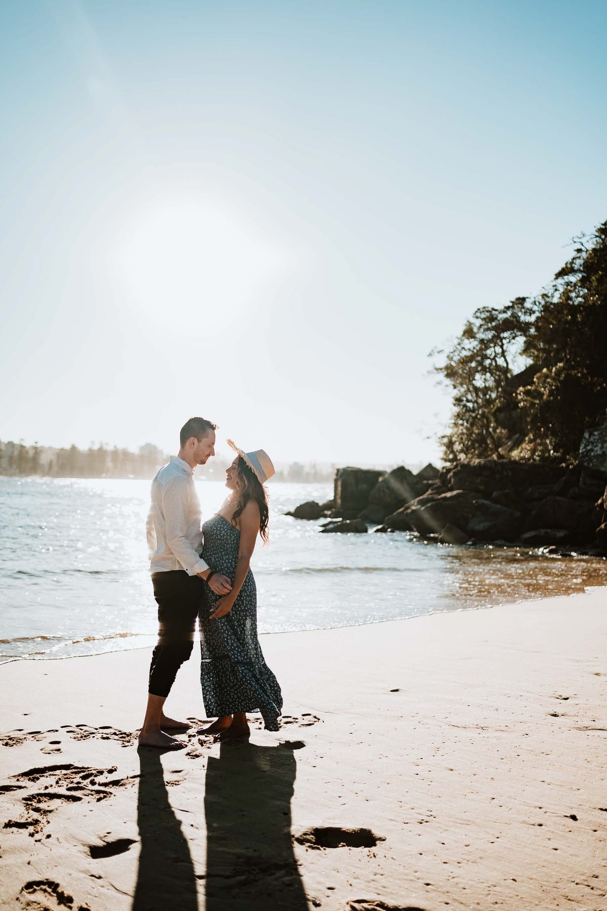 CALEB AND CALANDRA (Underwater sunset photoshoot at Shelly Beach, Manly)