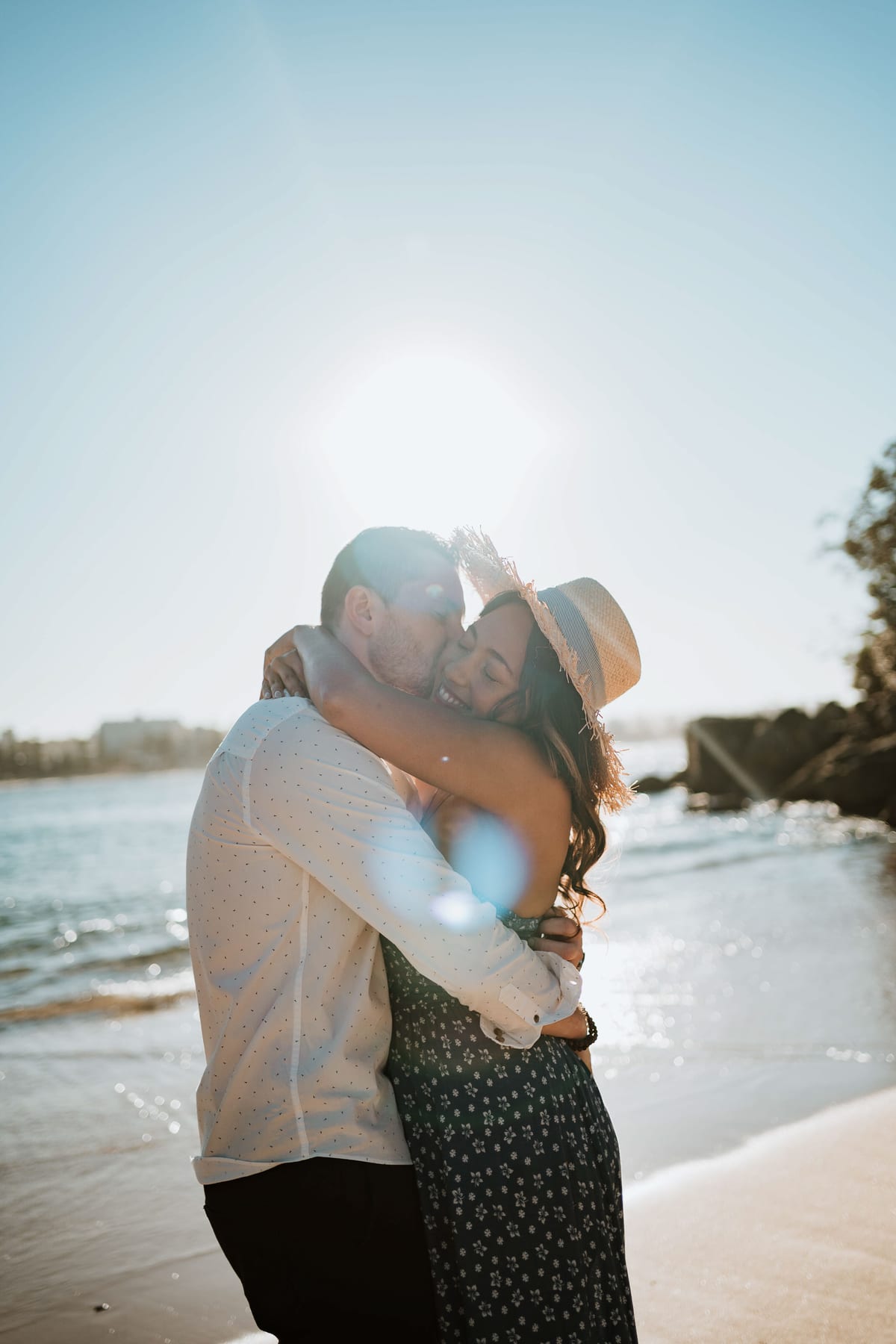CALEB AND CALANDRA (Underwater sunset photoshoot at Shelly Beach, Manly)