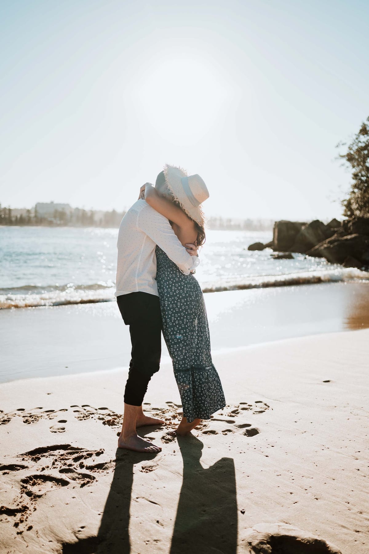 CALEB AND CALANDRA (Underwater sunset photoshoot at Shelly Beach, Manly)