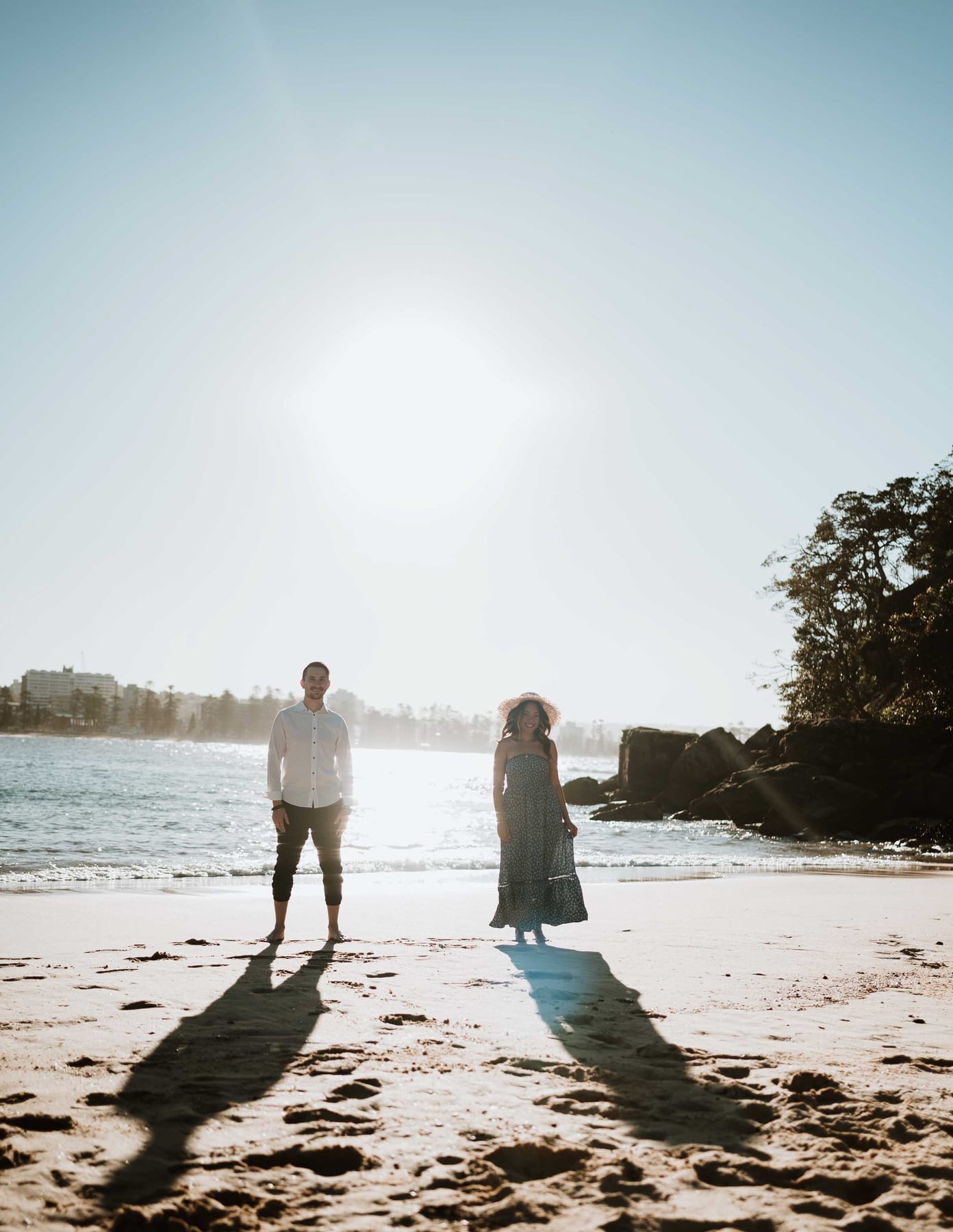 CALEB AND CALANDRA (Underwater sunset photoshoot at Shelly Beach, Manly)