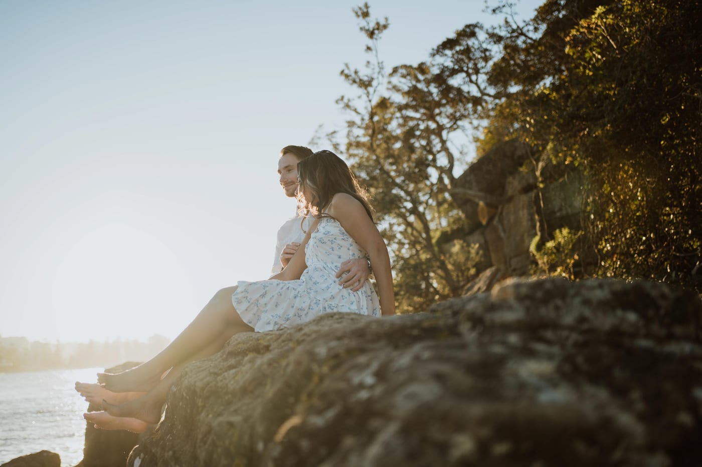 CALEB AND CALANDRA (Underwater sunset photoshoot at Shelly Beach, Manly)