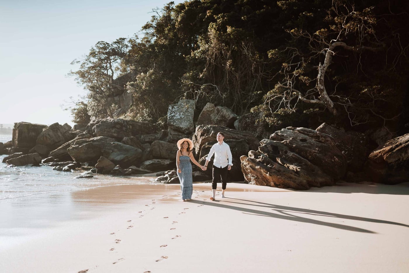 CALEB AND CALANDRA (Underwater sunset photoshoot at Shelly Beach, Manly)