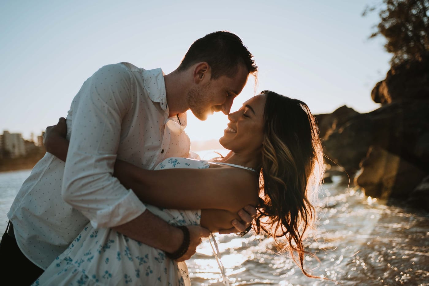 CALEB AND CALANDRA (Underwater sunset photoshoot at Shelly Beach, Manly)