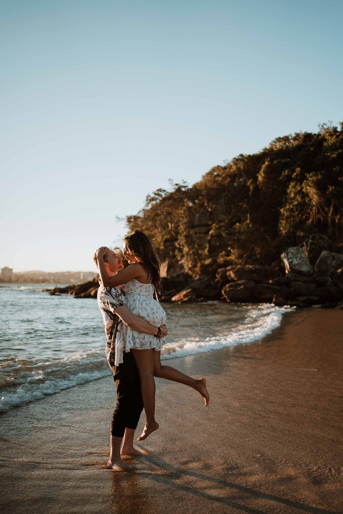 CALEB AND CALANDRA (Underwater sunset photoshoot at Shelly Beach, Manly)