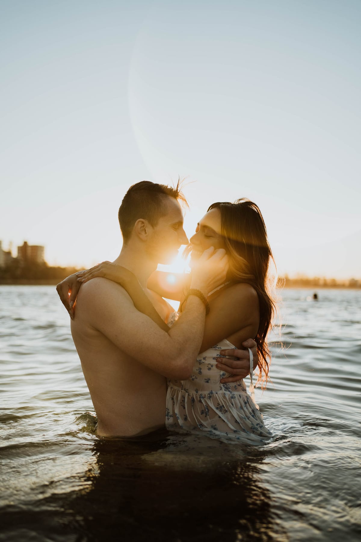 CALEB AND CALANDRA (Underwater sunset photoshoot at Shelly Beach, Manly)