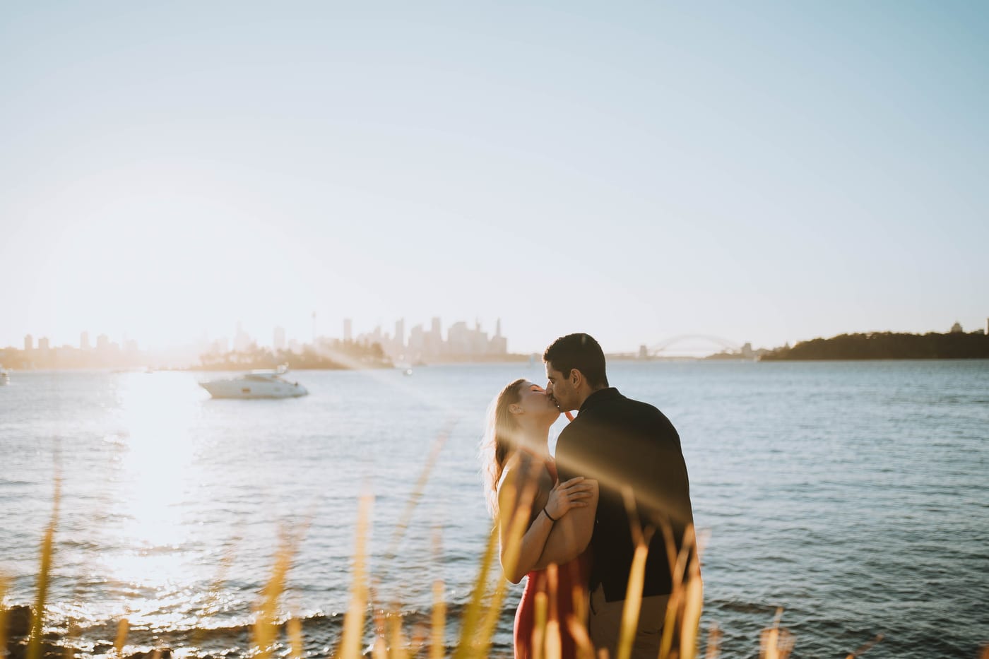 RANKO AND SAVANNAH (Sunset couple photoshoot at Milk beach, Rosebay, Vaucluse)