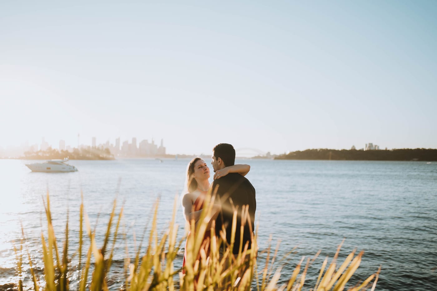 RANKO AND SAVANNAH (Sunset couple photoshoot at Milk beach, Rosebay, Vaucluse)