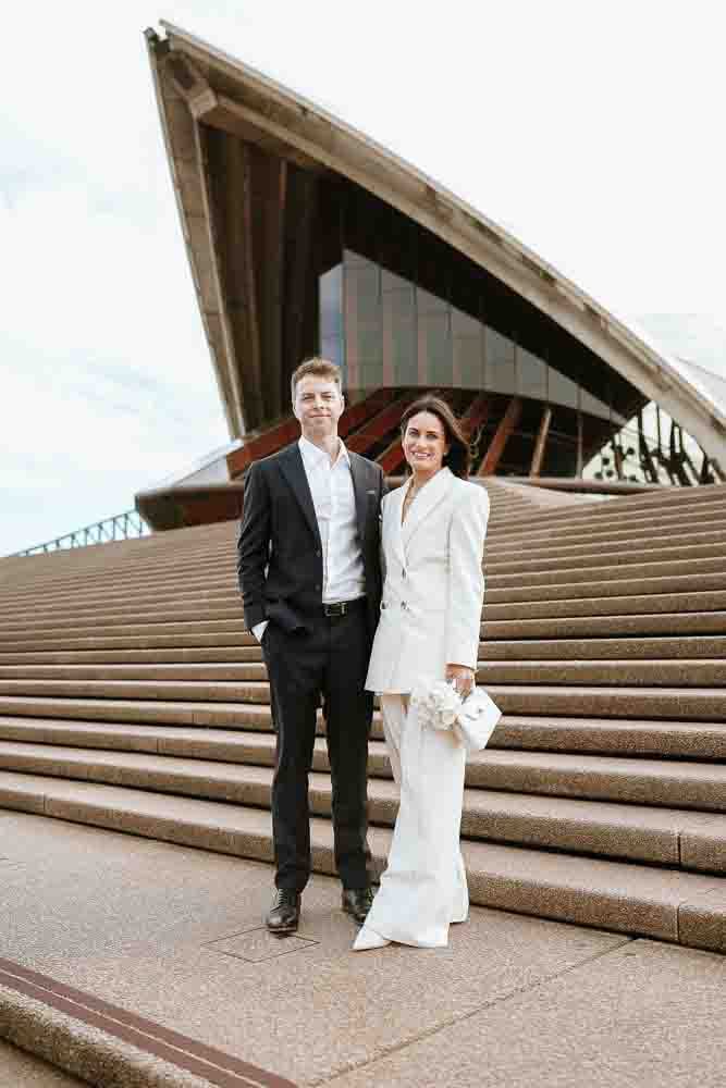 NICK AND SOPHIE (Chic Pre-wedding photoshoot at Sydney Opera house, Harbour bridge and the Rocks)