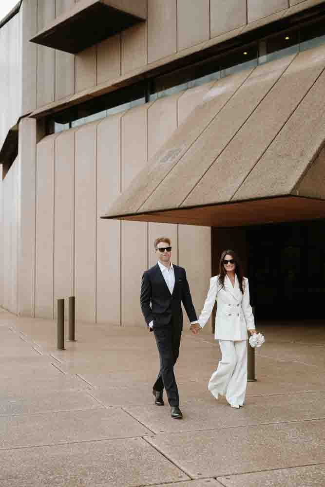 NICK AND SOPHIE (Chic Pre-wedding photoshoot at Sydney Opera house, Harbour bridge and the Rocks)