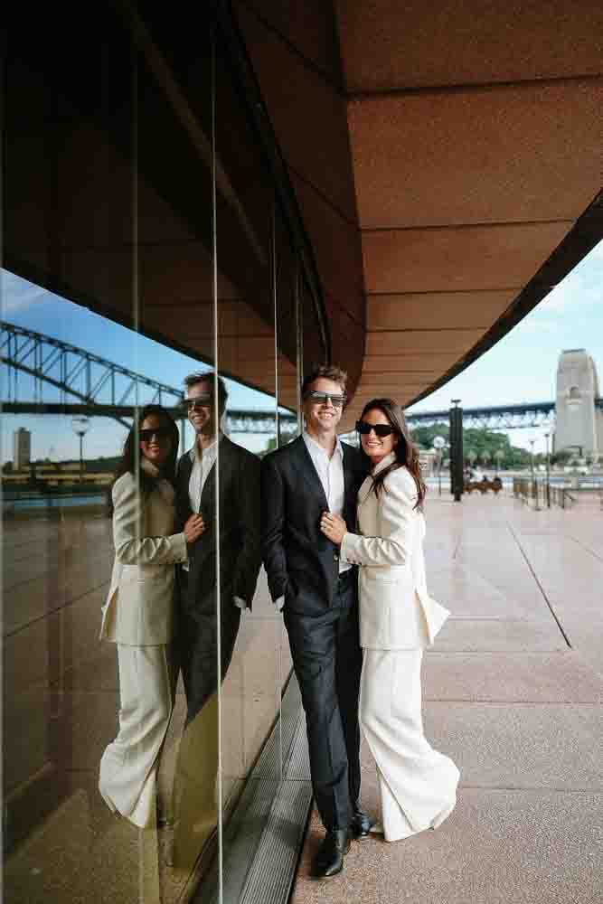 NICK AND SOPHIE (Chic Pre-wedding photoshoot at Sydney Opera house, Harbour bridge and the Rocks)