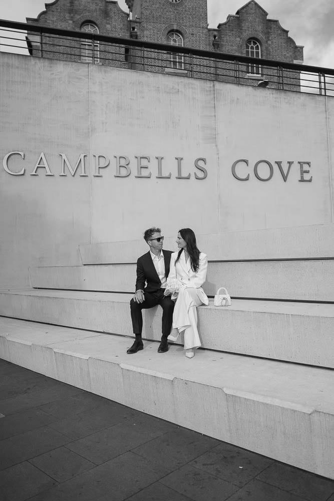 NICK AND SOPHIE (Chic Pre-wedding photoshoot at Sydney Opera house, Harbour bridge and the Rocks)