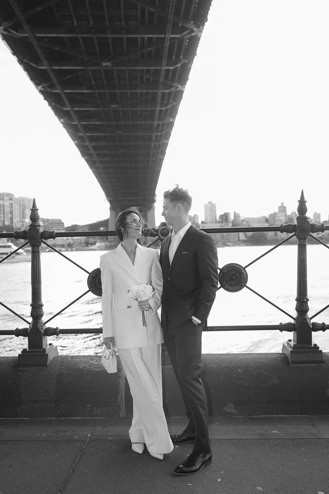 NICK AND SOPHIE (Chic Pre-wedding photoshoot at Sydney Opera house, Harbour bridge and the Rocks)