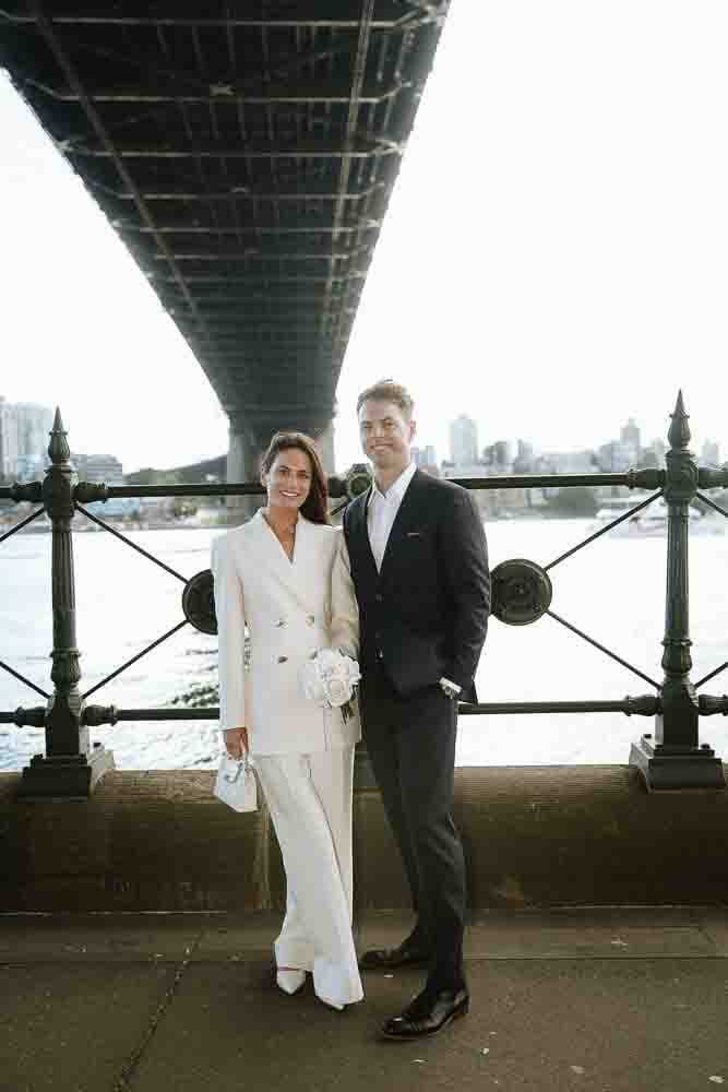 NICK AND SOPHIE (Chic Pre-wedding photoshoot at Sydney Opera house, Harbour bridge and the Rocks)