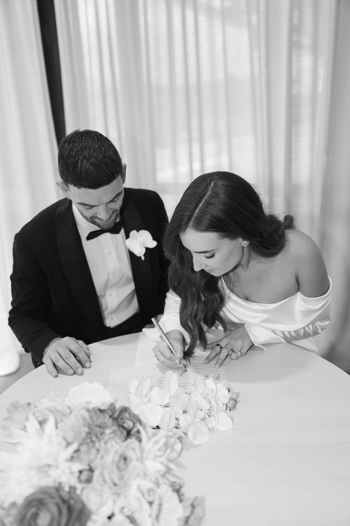ADAM AND ZOE (Registry wedding at Pyrmont, Kimpton margot hotel and Townhall)