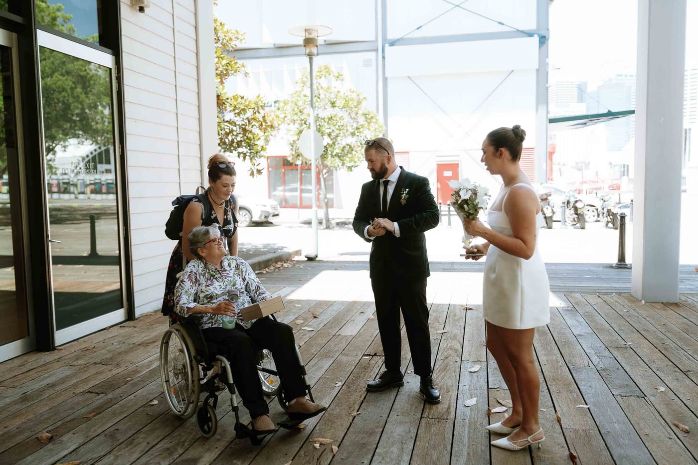 DREW AND GABY (Pyrmont registry wedding and Epula restaurant)