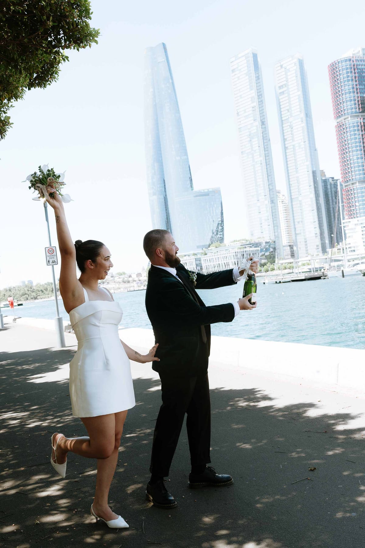 DREW AND GABY (Pyrmont registry wedding and Epula restaurant)